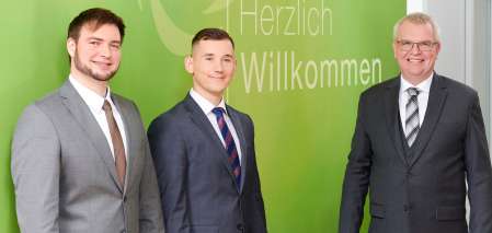 Die Geschäfstführung: Raimund Bünker, Thomas Berg und René Borgwaldt